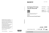 Sony HDR-TD30VE Instrukcja obsługi