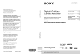 Sony HDR-GW77E Instrukcja obsługi