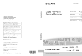 Sony HDR-XR160E Instrukcja obsługi