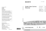 Sony DCR-SX22E Instrukcja obsługi