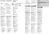 Sony CFM-20L Instrukcja obsługi