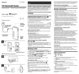 Sony SRF-S84 Instrukcja obsługi