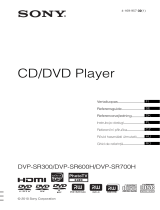 Sony DVP-SR700H Instrukcja obsługi
