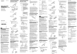 Sony MDR-NC22 Instrukcja obsługi