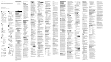 Sony MDR-NC300D Instrukcja obsługi