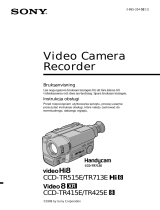 Sony CCD-TR415E Instrukcja obsługi