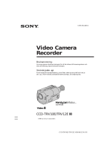 Sony CCD-TRV12E Instrukcja obsługi