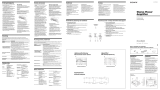 Sony XM-2165GTX Instrukcja obsługi