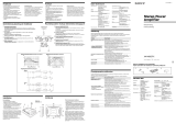 Sony XM-460GTX Instrukcja obsługi