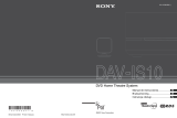 Sony DAV-IS10 Instrukcja obsługi