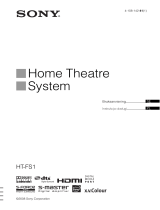 Sony HT-FS1 Instrukcja obsługi