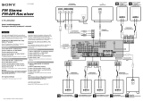 Sony STR-DB2000 Instrukcja instalacji