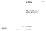 Sony STR-DA6400ES Instrukcja obsługi