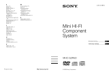 Sony MHC-GZR5D Instrukcja obsługi