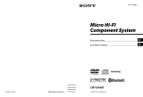 Sony CMT-DH5BT Instrukcja obsługi