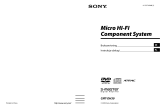 Sony CMT-DH30 Instrukcja obsługi