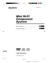 Sony CMT-M90DVD Instrukcja obsługi