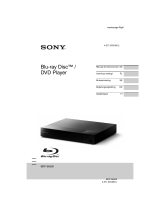 Sony BDP-S6500 Instrukcja obsługi