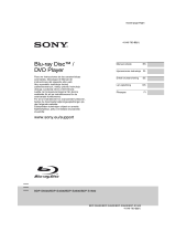 Sony BDP-S5500 Instrukcja obsługi