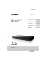 Sony BDP-S7200 Instrukcja obsługi