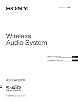 Sony AIR-SA20PK Instrukcja obsługi