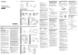 Sony MDR-RF811RK Instrukcja obsługi