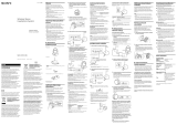 Sony MDR-RF810RK Instrukcja obsługi