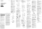 Sony MDR-RF865RK Instrukcja obsługi