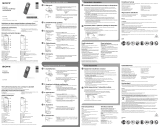 Sony ICD-PX240 Skrócona instrukcja obsługi