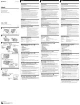 Sony HVL-F1000 Instrukcja obsługi