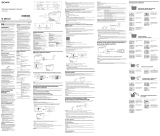 Sony SRS-BTM8 Instrukcja obsługi