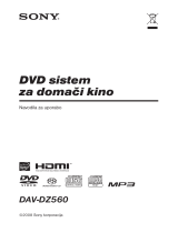 Sony DAV-DZ560 Instrukcja obsługi