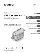 Sony DCR-HC48E Instrukcja obsługi