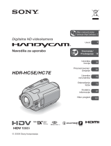 Sony HDR-HC5E Instrukcja obsługi