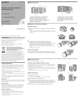 Sony SAL70200G Instrukcja obsługi