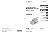 Sony HDR-FX7E Instrukcja obsługi