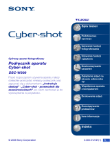Sony DSC-W300 Instrukcja obsługi