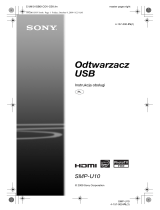 Sony SMP-U10 Instrukcja obsługi