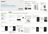 Sony MAP-S1 Skrócona instrukcja obsługi