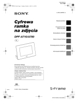 Sony DPF-A710 Instrukcja obsługi