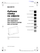 Sony DPF-A710 Instrukcja obsługi