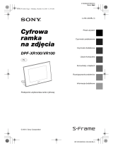 Sony DPF-VR100 Instrukcja obsługi