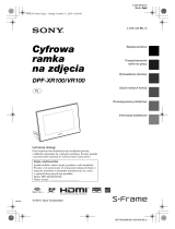 Sony DPF-VR100 Instrukcja obsługi