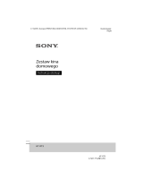 Sony HT-RT3 Instrukcja obsługi