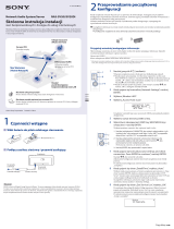 Sony NAS-SV20i Skrócona instrukcja obsługi
