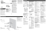 Sony CMT-CPZ2 Instrukcja obsługi