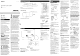 Sony CMT-V11iP Instrukcja obsługi