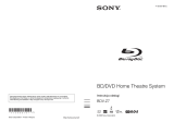 Sony bdv z7 Instrukcja obsługi