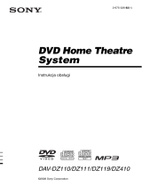 Sony DAV-DZ119 Instrukcja obsługi
