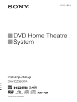 Sony DAV-DZ360WA Instrukcja obsługi